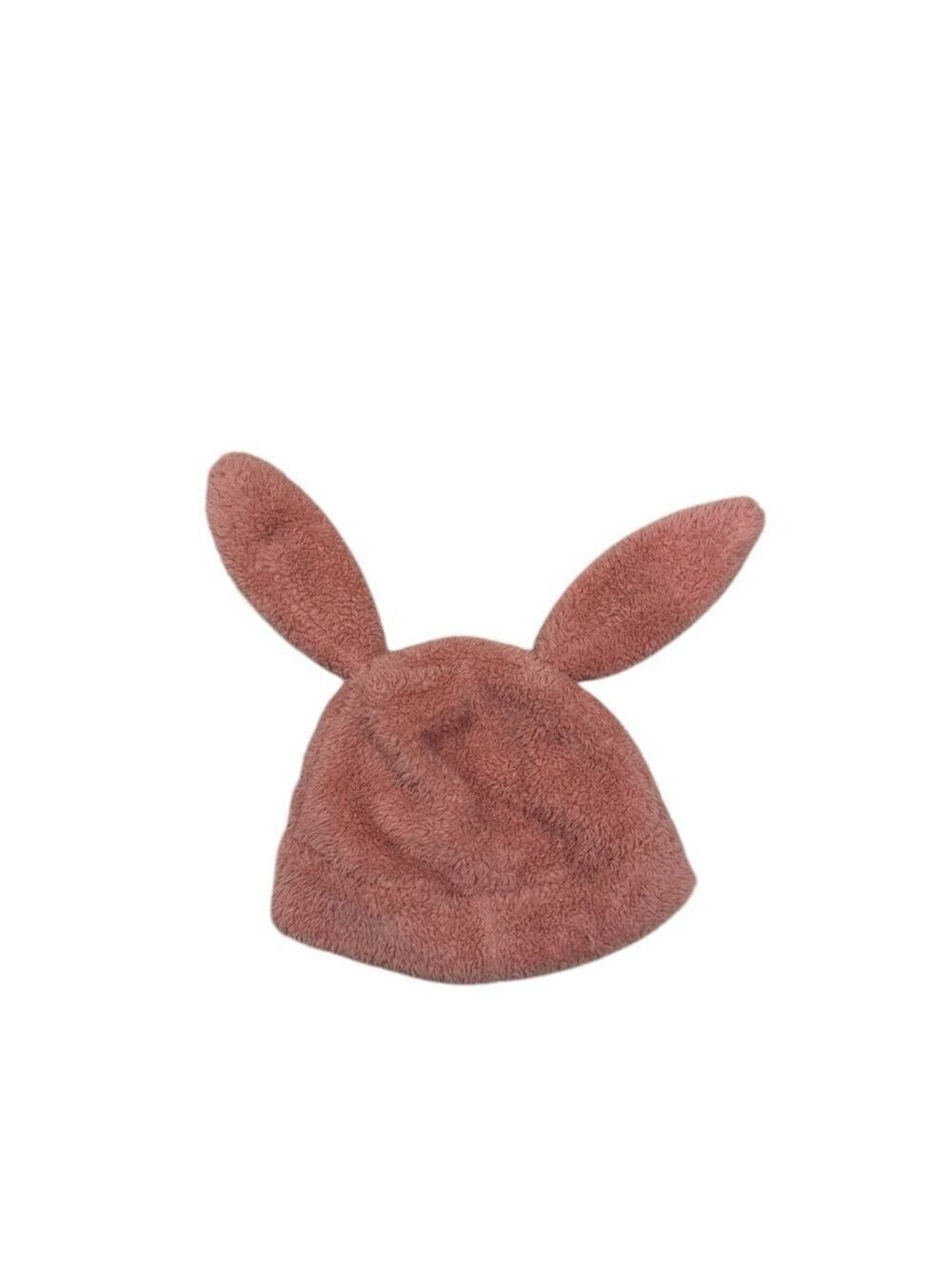 Huxbaby Pink Bunny Ear Hat - size M (1-2 years)